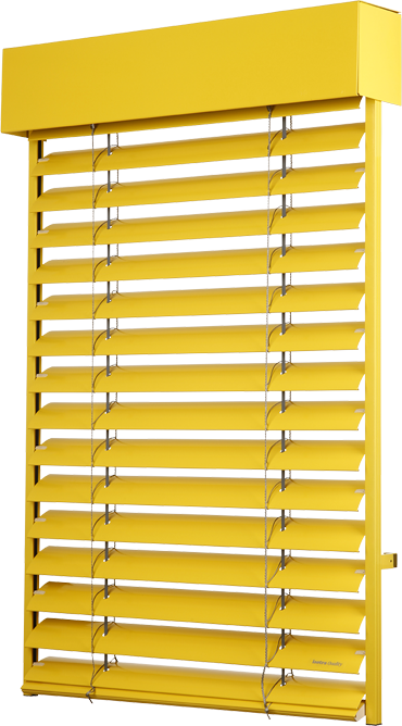 Detaily Cetta 80 external aluminium blinds
