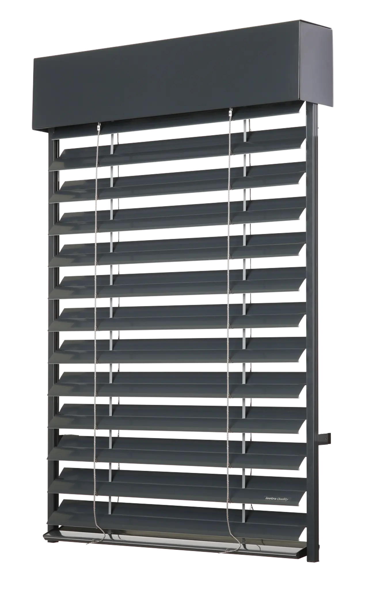 External horizontal blinds - shading family houses and