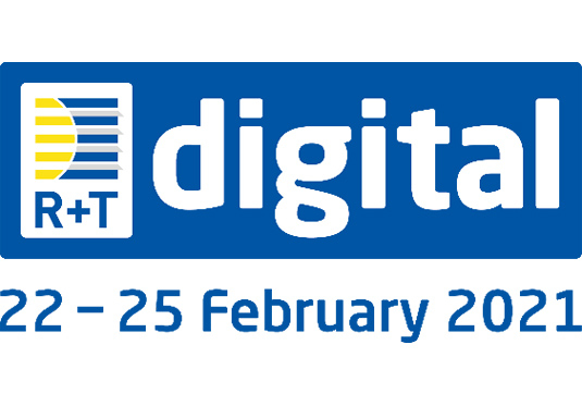 We invite you to the online fair R+T Digital 2021

