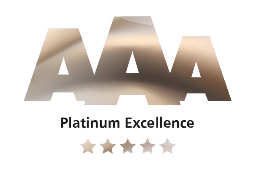 AAA Platinum Excellence Award 2022