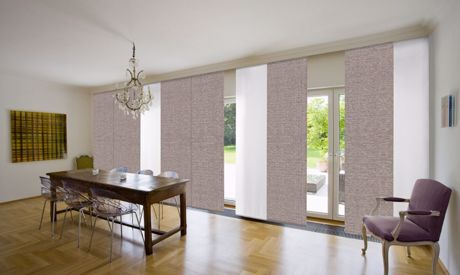 Japanese Panel Curtains: Shade, Yet Plenty of Light