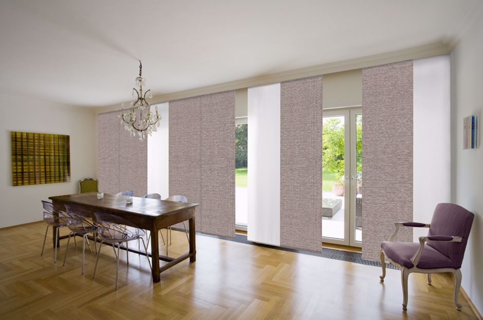 Japanese Panel Curtains: Shade, Yet Plenty of Light