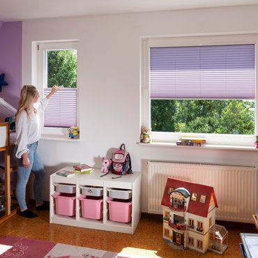Inspirace Plisse blinds - with Plisse blinds you can complete the appearance of your home
