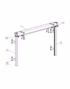 Self-supporting blind STS 2-01630-0000-0