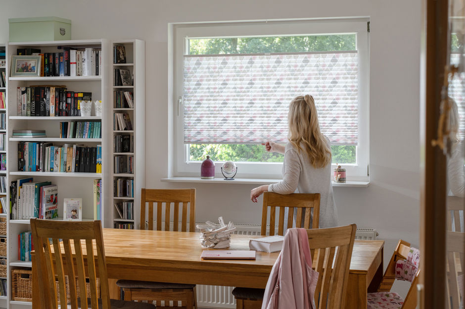 Interior shading: Comparison of roller shutters, blinds and plisse