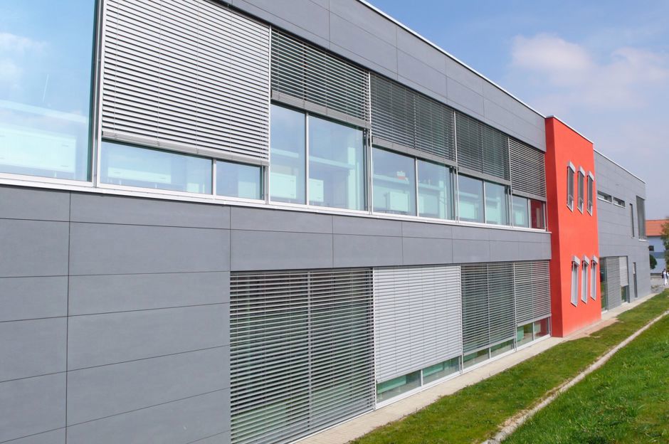 Special designs of exterior blinds