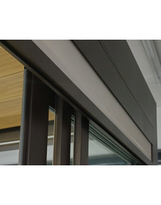 ARTOSI SLIDE PANELS with integrated screen roller 